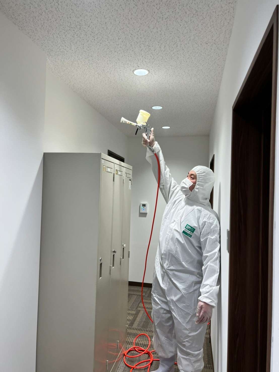 コロナ消毒のご依頼がありました